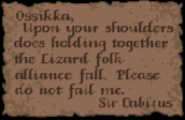 Ossikka's note