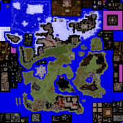 Ultima VII Part Two computer-generated map - The Codex of Ultima Wisdom