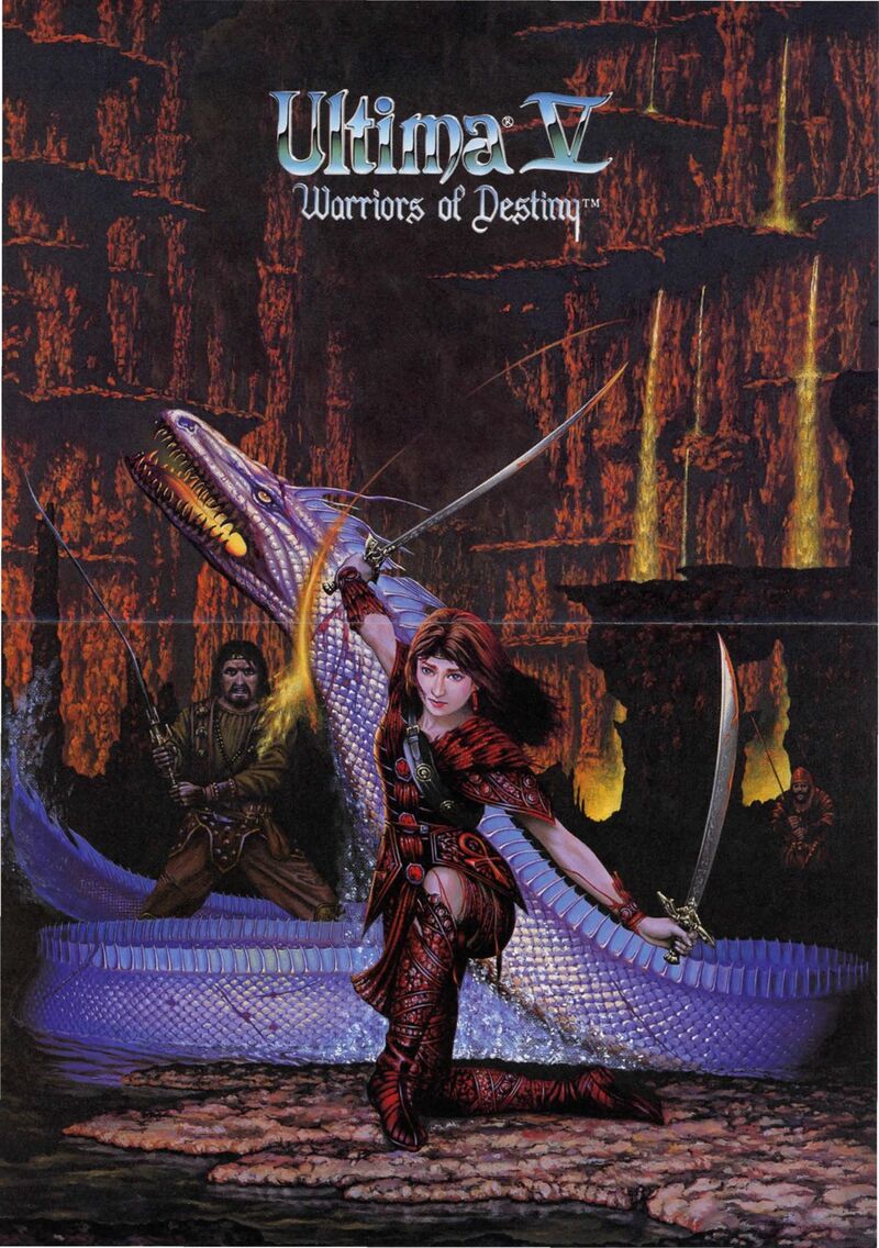 Ultima V FM Towns poster - The Codex of Ultima Wisdom, a wiki for