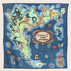 Ultima V: cloth map - The Codex of Ultima Wisdom, a wiki for Ultima and ...