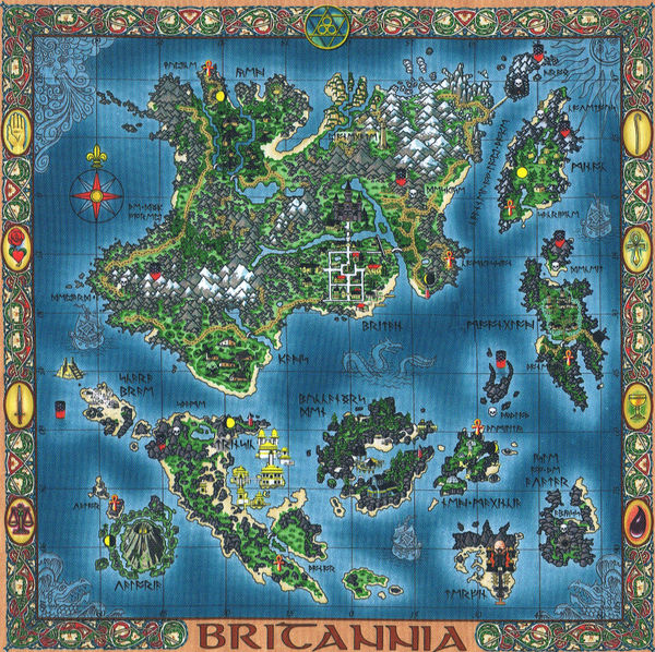 Ultima IX map of Britannia - The Codex of Ultima Wisdom, a wiki for ...