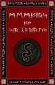 Cover of a red book with high-density runic and a drawing of a snake.